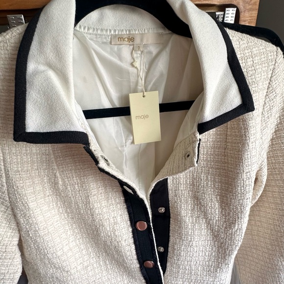 MAJE - Renalo cotton tweed New - Picture 12 of 17